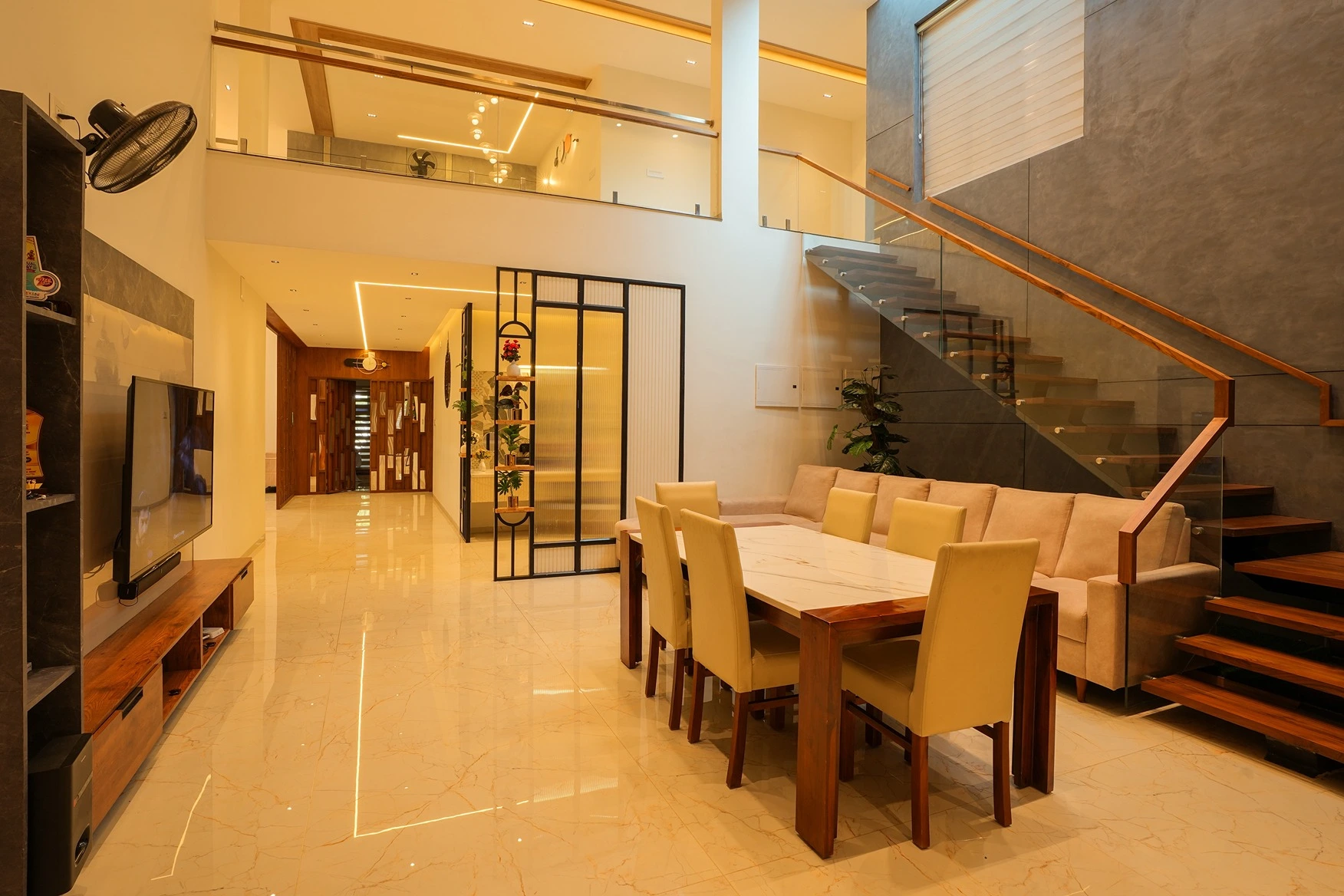 Contemporary residential villa project designed by Kerala architects